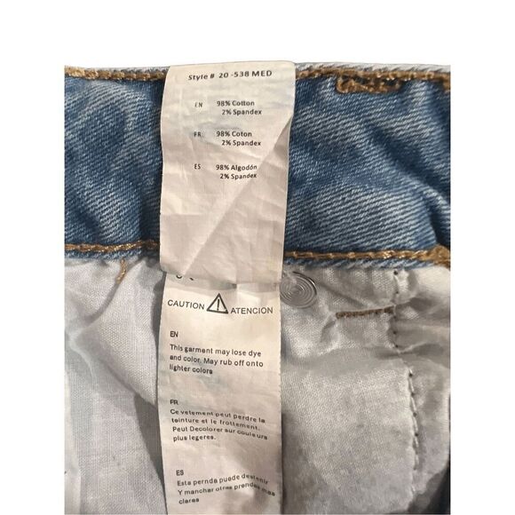 Urban Heritage high rise red roses embroidered shorts Jeans size 9 - Picture 10 of 10